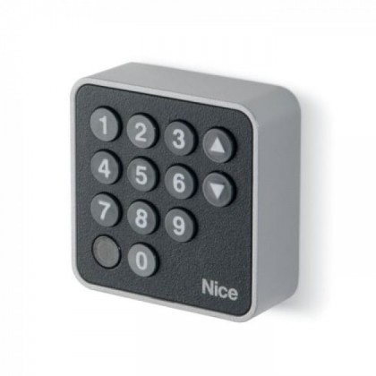 Nice EDSB burglar resistant digital keypad to be connected with Bluebus system